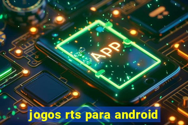 jogos rts para android