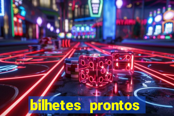 bilhetes prontos futebol hoje