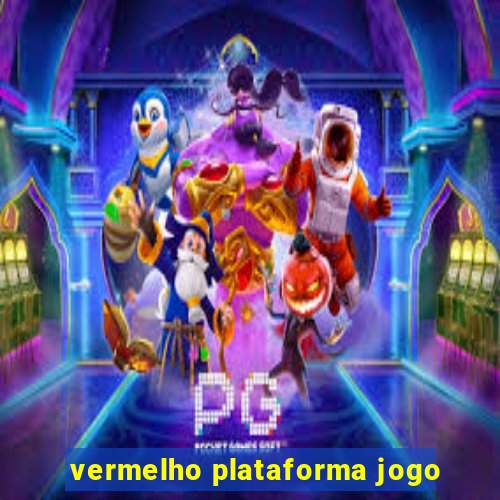 vermelho plataforma jogo