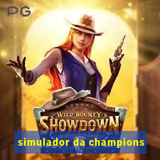 simulador da champions