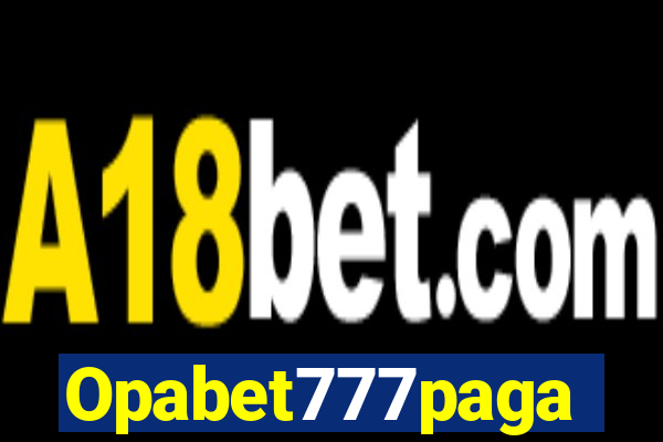 Opabet777paga